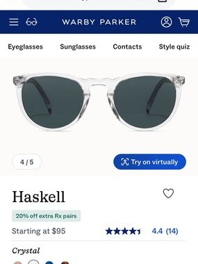 Warby Parker Haskell Sunglasses